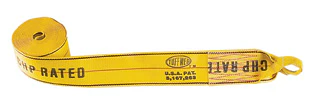 Winch Strap with Sewn Loop